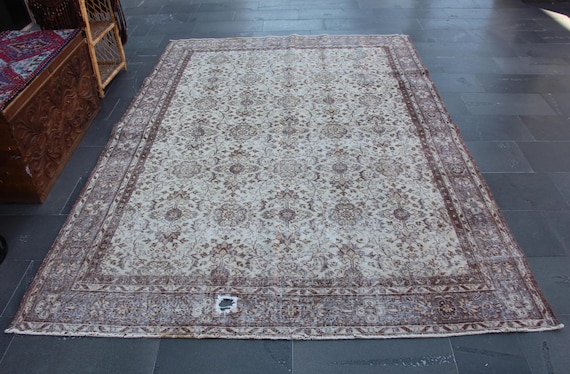 ラグ ヴィンテージラグ トルコラグ ヴィンテージターキッシュラグ オーバーダイラグ トルコラグ