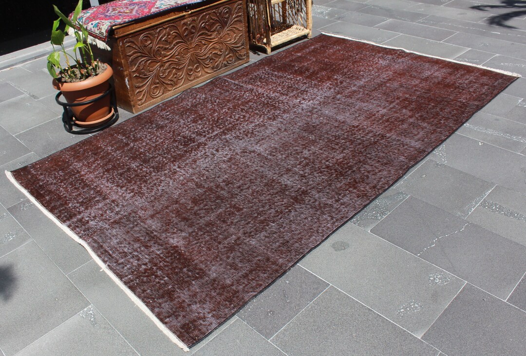 Turkish Rug, Vintage Rug 4.9 X 8.6 Ft Free Shipping Large