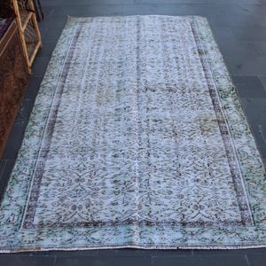 Turkish rug, Vintage rug, Bedroom rug, Large area rug, Oriental rug, Handmade rug Boho decor Home decor Diningroom rug 4.9 x 8.5 ft MB14191