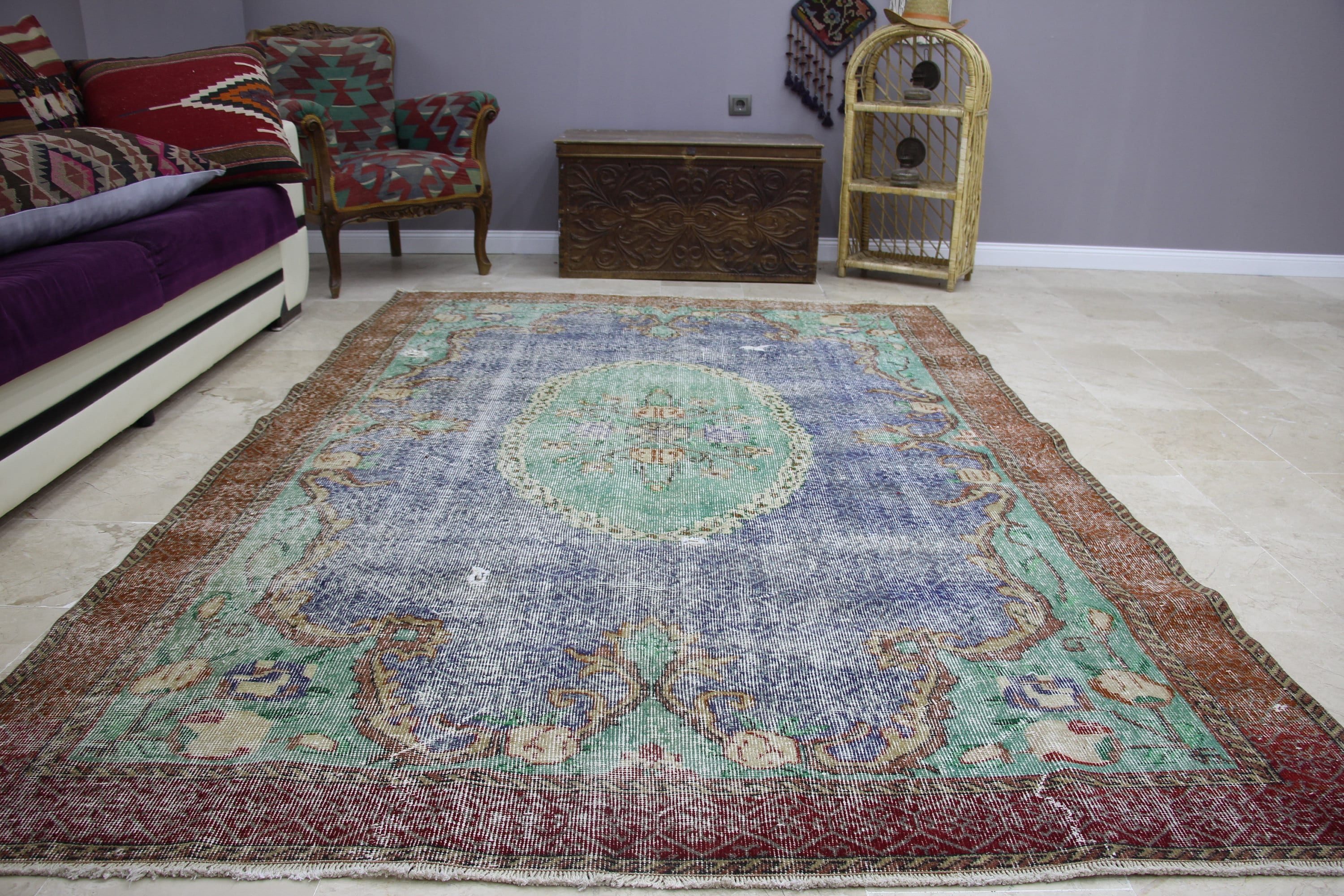 Turkish rug oversize rug turkey rug Free Shipping 6.2 x 9.3 Etsy
