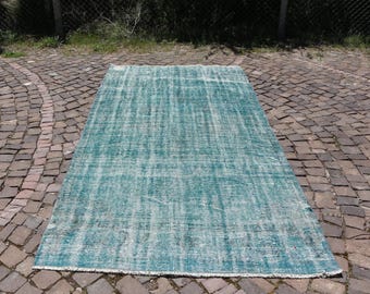 turkish rug, vintage nomadic rug, floor rug, area rug Free Shipping 4.7 x 9.7 ft boho rug, oushak rug, aztec rug, hall rug runner rug MB3990