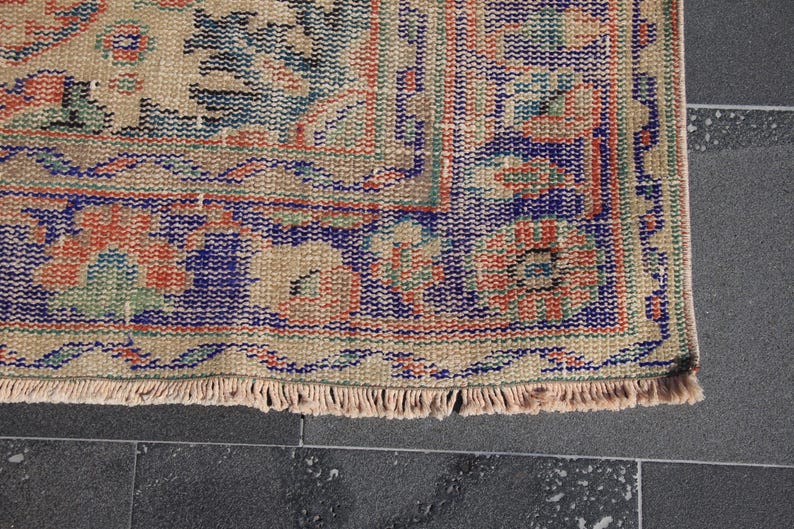 bohemian rug Free Shipping area rug, vintage rug 5.2 x 9 ft oushak rug, old nomadic rug, unique rug, turkish rug, decorative rug MB14918 image 8