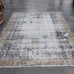 Turkish rug, Vintage rug, Small rug, Area rug 7.1 x 10.7 Ft Handmade rug, Turkey rug, Boho rug, Wool rug, Doormat rug, Floor rug MB14032