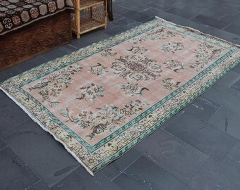 Oriental rug, Vintage rug, Turkey rug , Turkish large rug , Handmade rug Free Shipping 4.8 x 7.9 ft Bohemian rug , Livingroom rug , MB14998