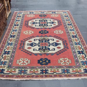 Teppich Boho Teppich, Kelim Teppich, Kelimteppich, Bodenteppich, Wollteppich, handgefertigter Teppich MBZ3301