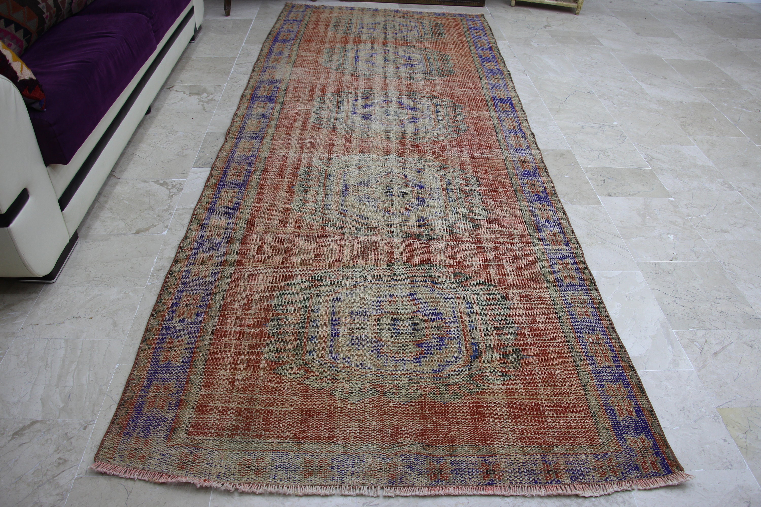 overdyed rug Free Shipping boho rug hallway runner rug MB3127 turkish rug runner rug hallway runner rug 4.7 x 11.5 ft oushak rug