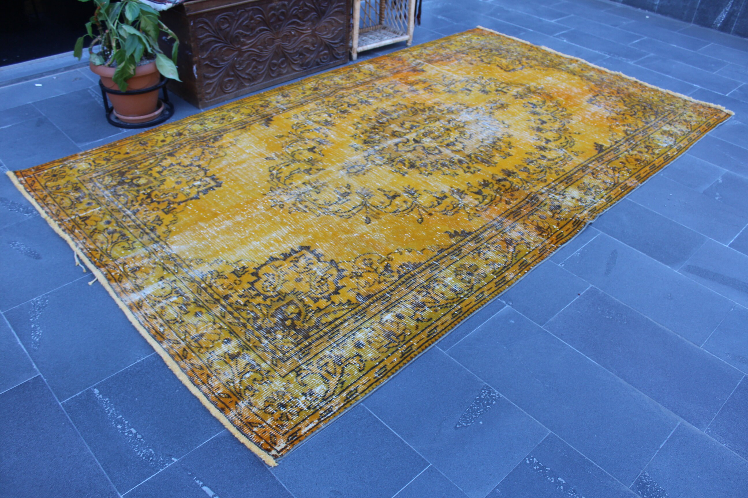 Turkish Rug, Vintage Area Rug, Livingroom Rug, Organic Wool Turkish Rug, Vintage Area Rug, Livingroom Rug, Organic Wool