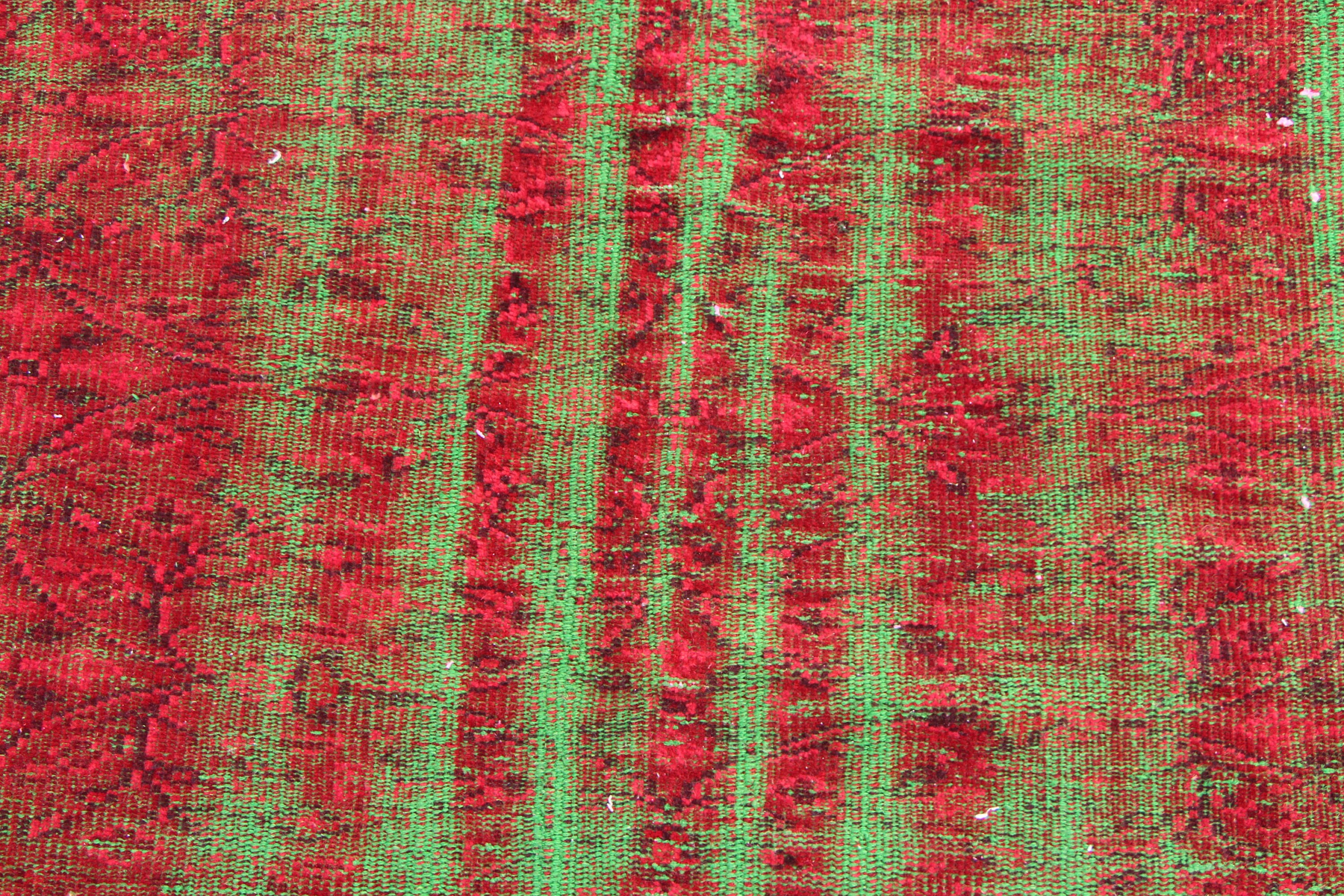 Vintage Red Area Rug Rustic Kitchen Decor Turkish Handmade | Etsy