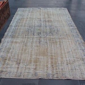Anatolian rug, Vintage Tukish rug, Handmade rug, Rustic decor rug, 5.7 x 9.2 ft  Aztec rug, Wool rug, Bohemian rug, Kitchen decor MB14535