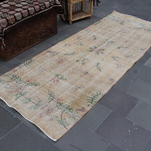 turkish rug, vintage  rug, runner rug , hallway rug Free Shipping 3.5 ft x 9.1 ft kitchen rug , home decor rug , anatolian rug MBT0004