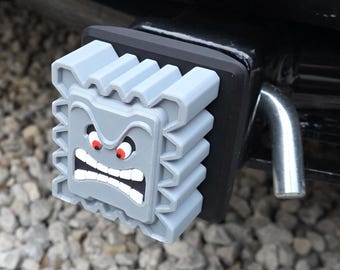 Mario Thwomp -Hitch Cover - for 2" Receiver