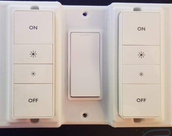 The Original Philips Hue 3 Gang Outside Stealth Switch Cover/Plate