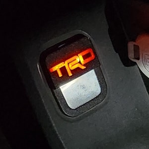 The Original Illuminated License Plate Light Shade Glare Blocker - Toyota Tacoma 3rd Gen (2016+)