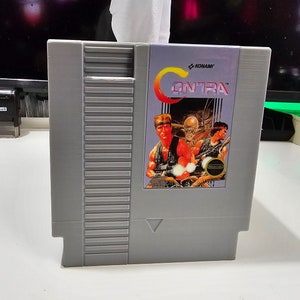 NES カートリッジ コントラ ティッシュカバーボックス