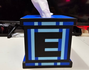 Mega Man E-Tank 8-bit NES Tissue Cover Box