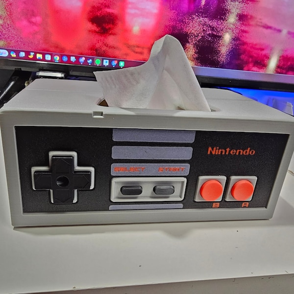 NES Controller Tissue Cover Box