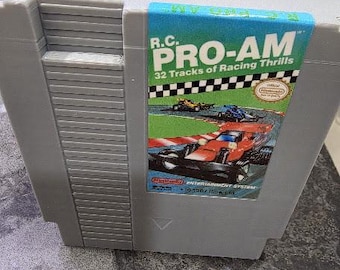 NES Cartridge R.C. Pro-Am Tissue Cover Box
