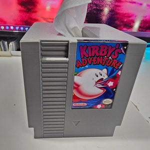 NES カートリッジ カービィの大冒険 ティッシュカバーボックス