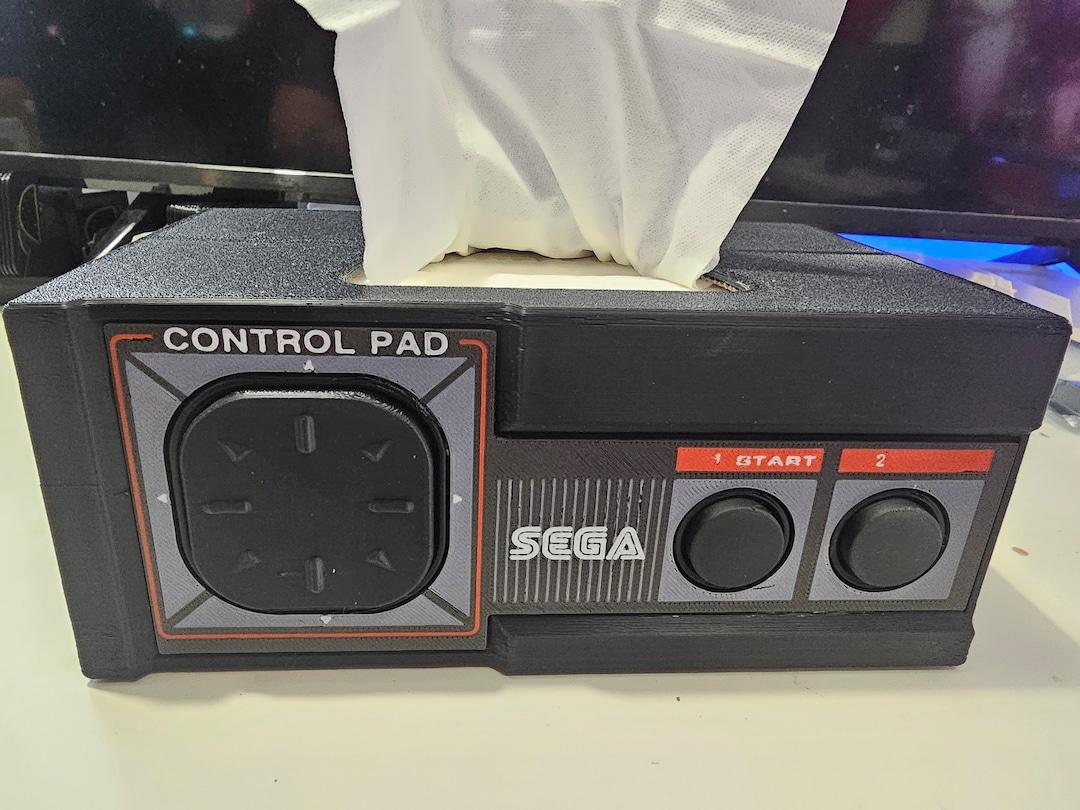 Sega Master System Controller Tissue Cover Box - Etsy