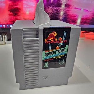 NES カートリッジ ドンキーコング ティッシュカバーボックス
