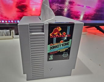 NES Cartridge Donkey Kong Tissue Cover Box