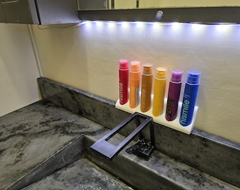 HiSmile Toothpaste Holder | Wall-Mounted or Countertop | Choose Number of Slots