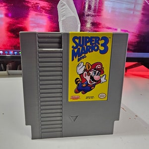 NESカートリッジ スーパーマリオブラザーズ3 ティッシュカバーボックス