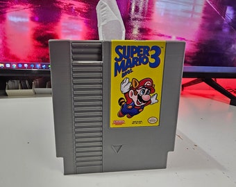 NES Cartridge Super Mario Bros. 3 Tissue Cover Box