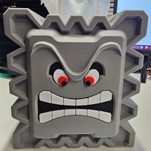 Super Mario Thwomp Tissue Box Cover