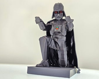 筆記具 ZEBRA SHARBOX Star-Wars DARTH-VADER Darth Vader Low Poly Pen/toothbrush Holder - Star Wars - Etsy UK
