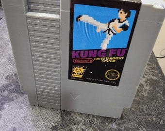 NES Cartridge Kung Fu Tissue Cover Box
