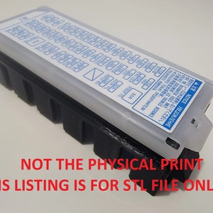 STL File Only - Toyota 4Runner 2020+ V2 Extended Fuse Cover