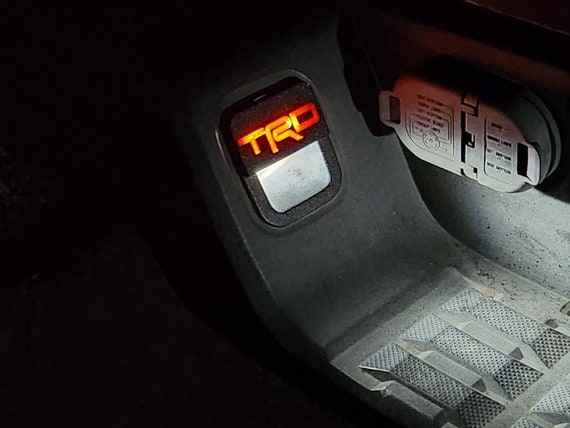 The Original Illuminated License Plate Light Shade Glare Blocker - Toyota Tacoma 3rd Gen (2016-2023)