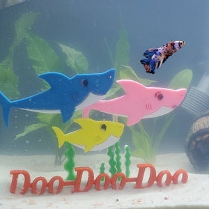 Baby Shark - Aquarium Decoration - 6 Color Print