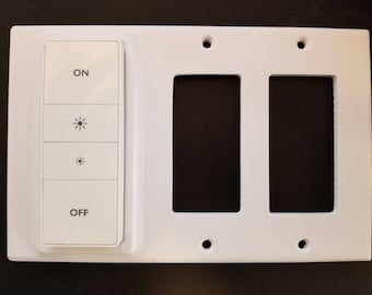 The Original Philips Hue dimmer 2 gang decora cover/plate