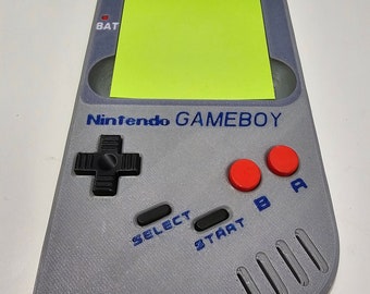 Nintendo Game Boy Post It Holder
