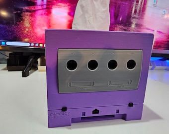 Nintendo Gamecube And Gameboy Player Tissue Cover Box