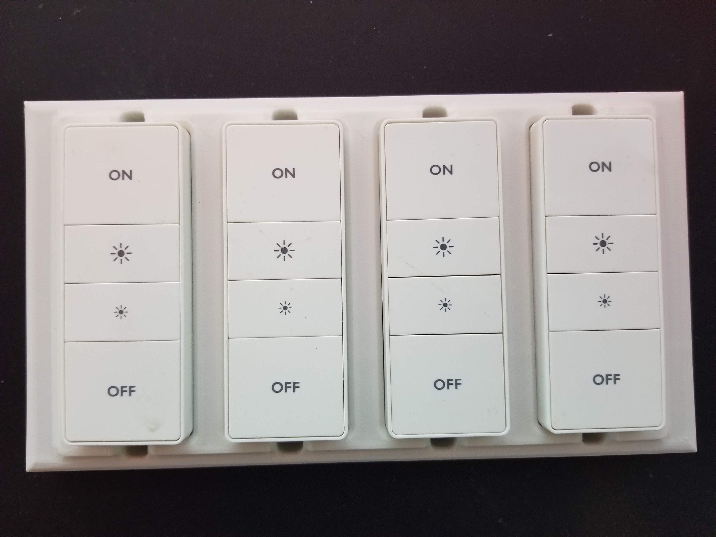 The Original Philips Hue Quadruple Stealth Decora Dimmer Switch 4
