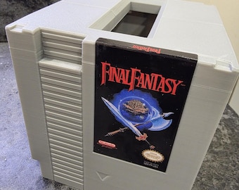 NESカートリッジ ファイナルファンタジー ティッシュカバーボックス