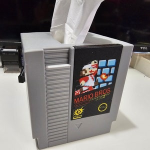 NES Cartridge Super Mario Bros. Tissue Cover Box