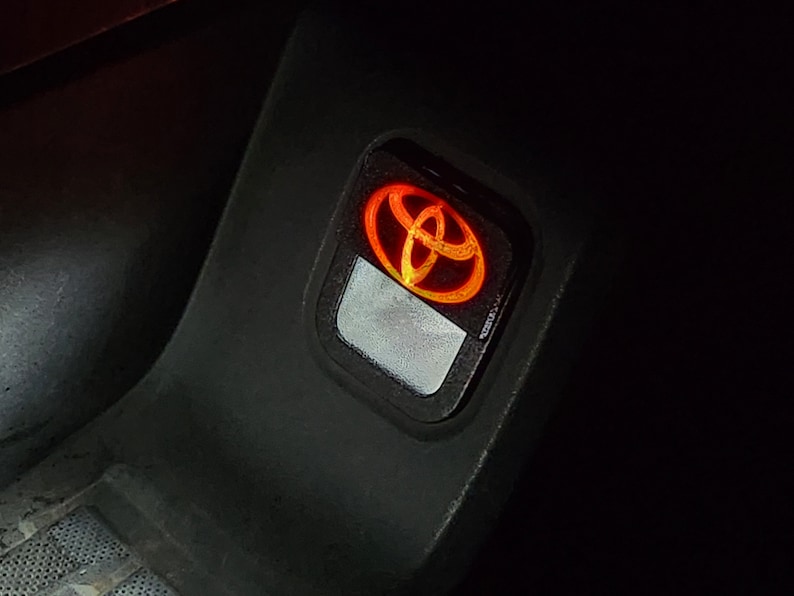 The Original Illuminated License Plate Light Shade Glare Blocker - Toyota Tacoma 3rd Gen (2016-2023) Toyota