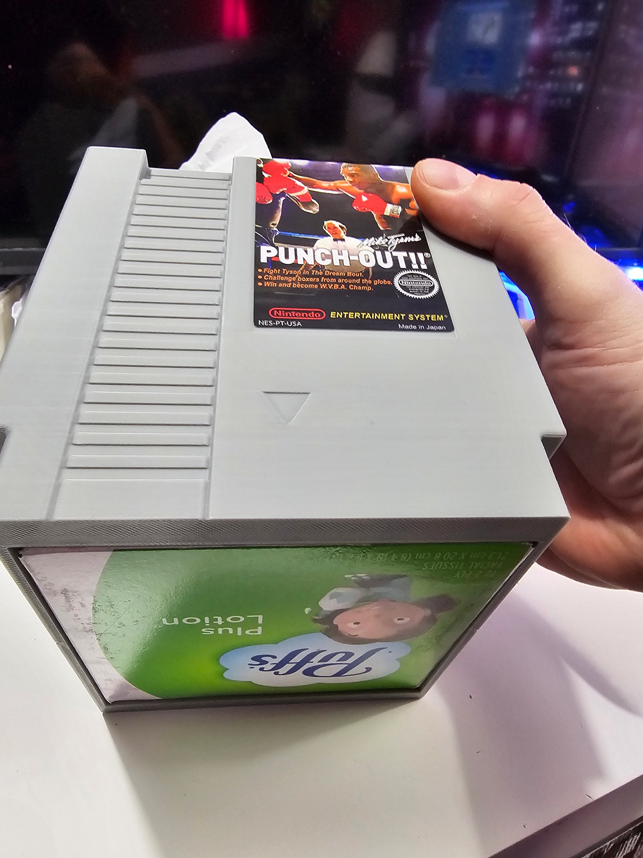 Custodia Vuota E Vassoio Per Mike Tyson's PUNCH-OUT Su Famicom - Ricambio Riproduzione