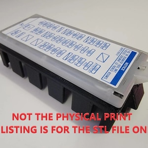 STL File Only - Toyota 4Runner 2010-19 V2 Extended Fuse Cover