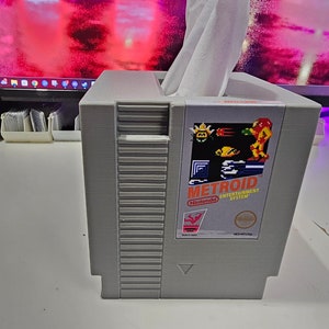 NES カートリッジ メトロイド ティッシュカバーボックス