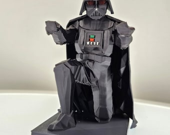 Darth Vader Low Poly Pen/Toothbrush Holder - Star Wars