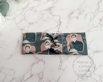 Fulton Sheen - Twist Headband- Traditional - Catholic - Gift