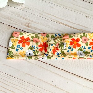 St. Therese - Little Flower - Floral Twist Headband- Baby, Child, Youth and Adult sizes