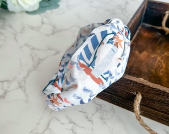 Stella Maris Knotted Headband - Catholic Cotton Hard Headband