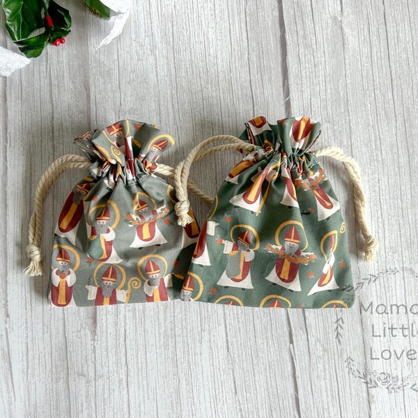 St Nicholas Treat Bag - St Nick - Christmas - Advent - Catholic Christian Kids Gift
