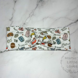 Saint Maximilian Kolbe - White Background - Catholic - Twist Headband - Gift